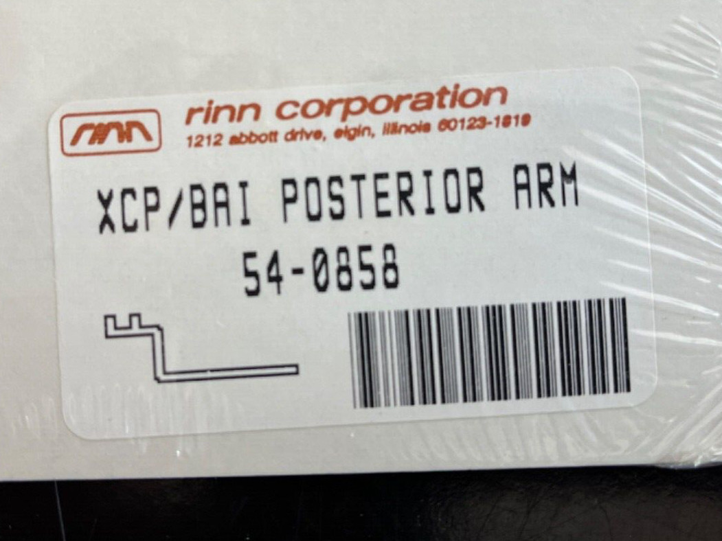 Dentsply Rinn 54-0858 XCP BAI SS Posterior Arm OEM NEW NIB Original