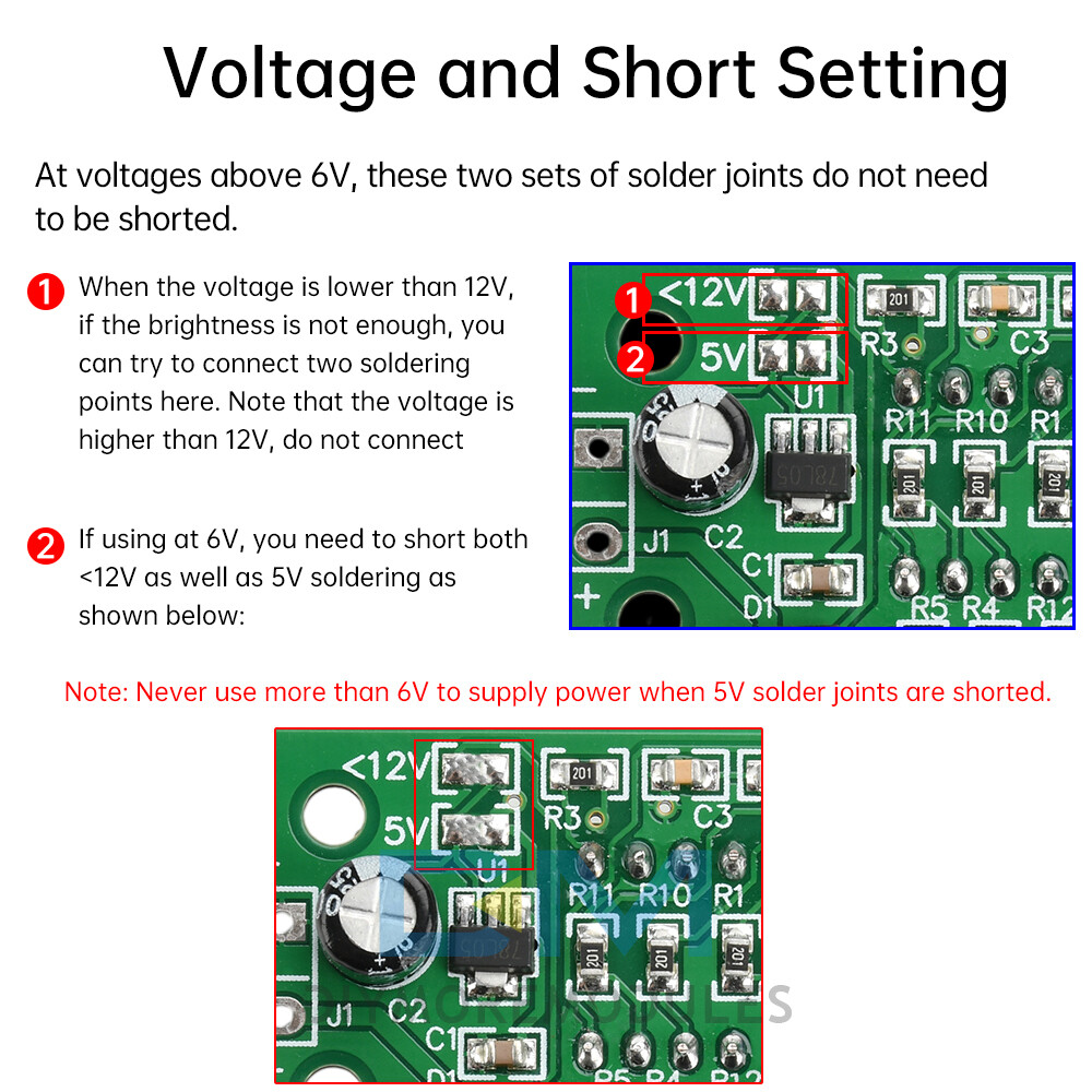 0.36in 4-Bit Digital Counter Module DC 4-25V Low-Level Switching Counter Module