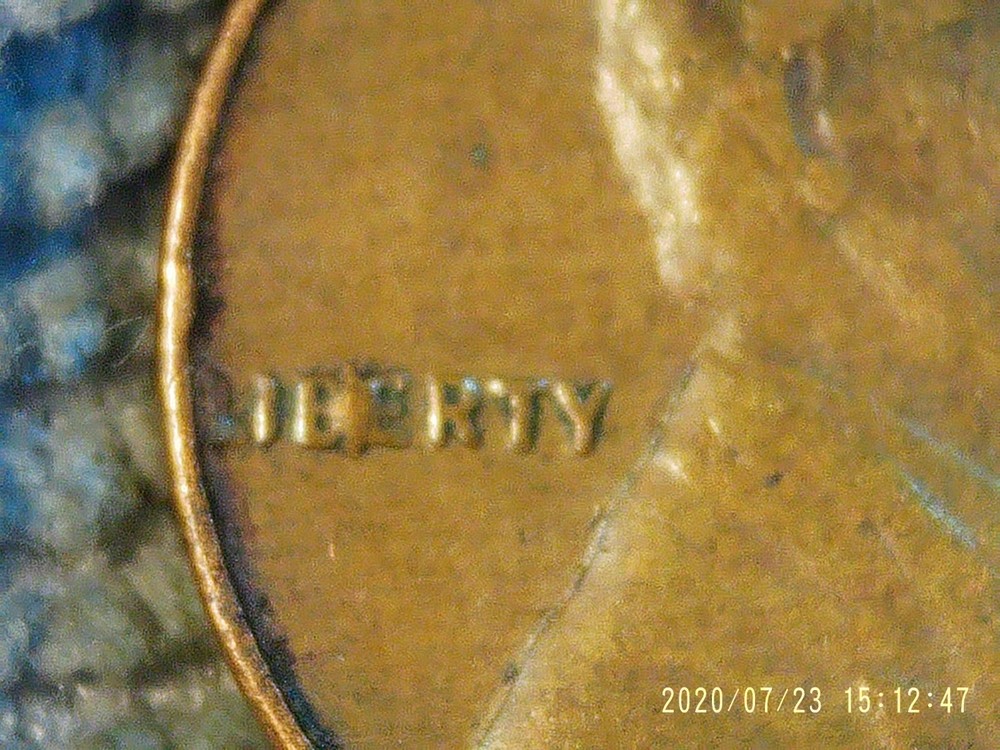 1955 d penny error
