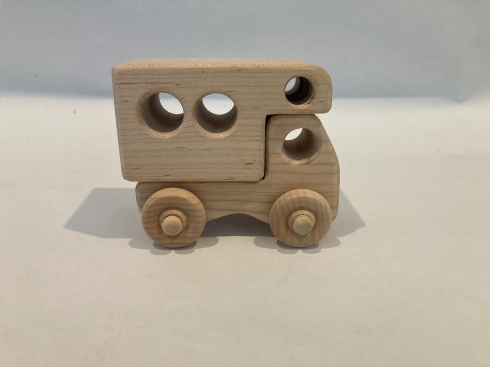New Handmade Wood Truck Camper