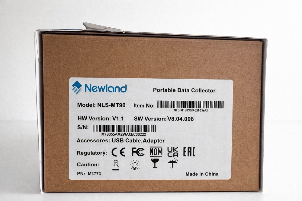 Wireless Barcode Scanner NEWLAND NLS-MT90 Data Collector Android Mobile Computer