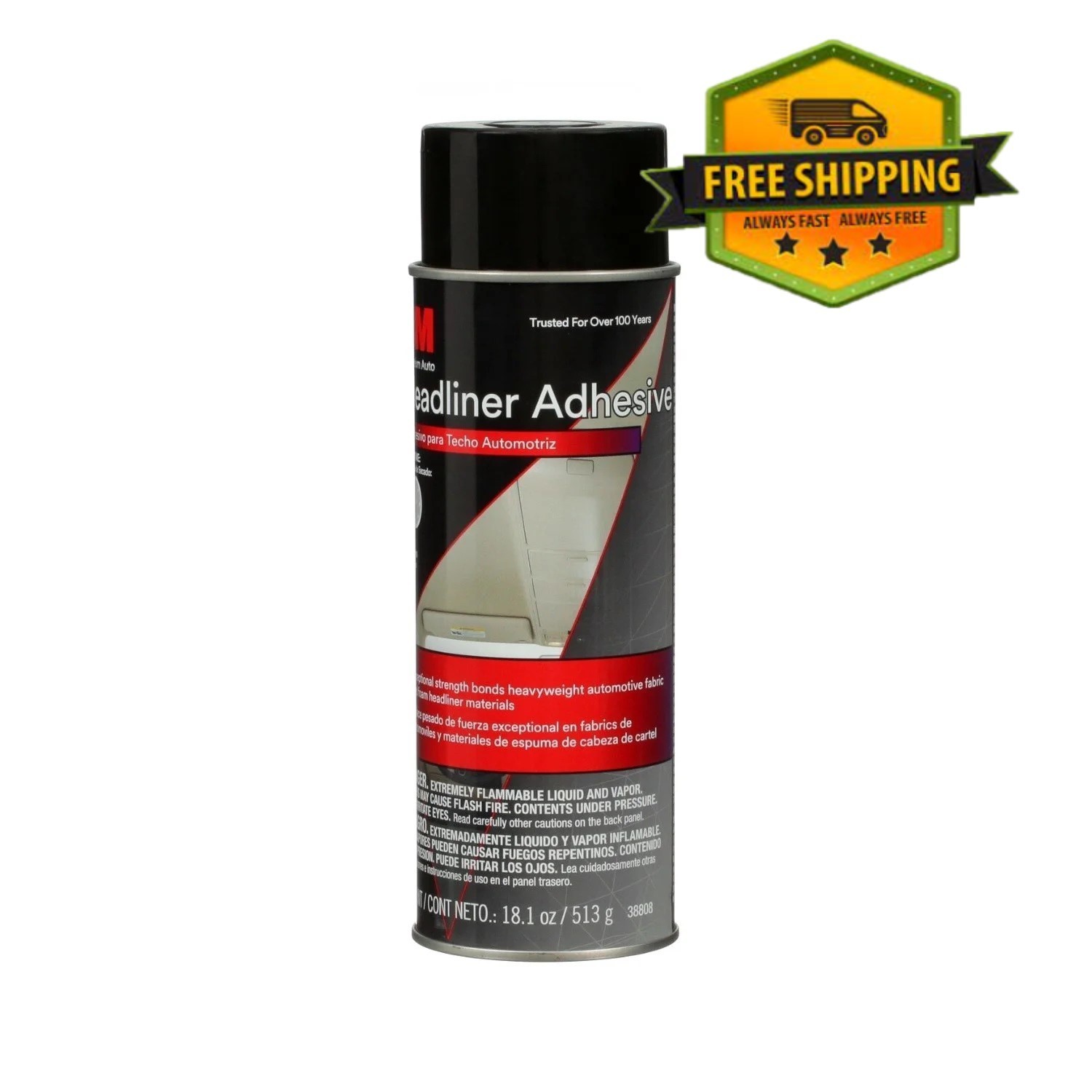 3M Headliner and Fabric Spray Adhesive, 18.1 oz