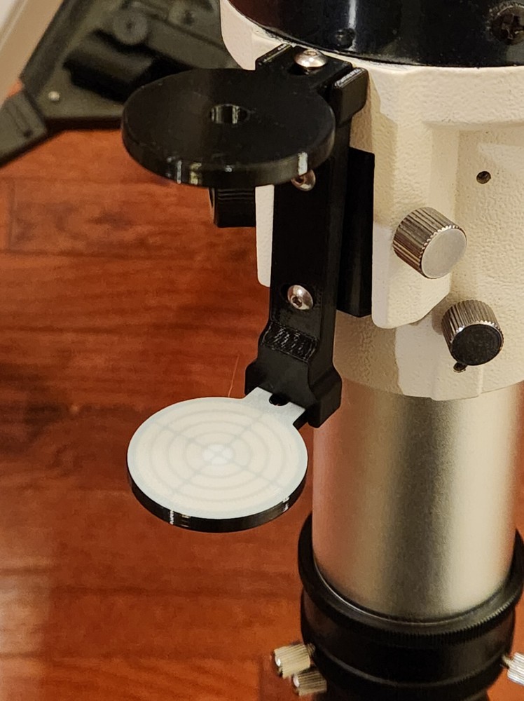 Solar Finder Scope for Telescopes (Black) - Easiest to USE!
