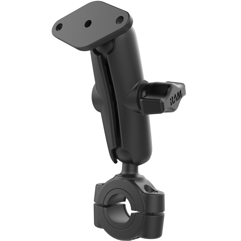 RAM Medium Arm Torque Mount with Diamond Base fits 3/4" - 1" Handlebar / Rail