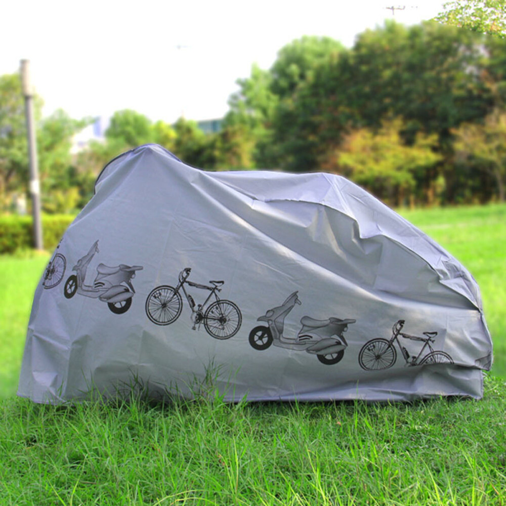 Large Waterproof Bicycle Cover Outdoor Rain Sun Dustproof UV Protector For Bike