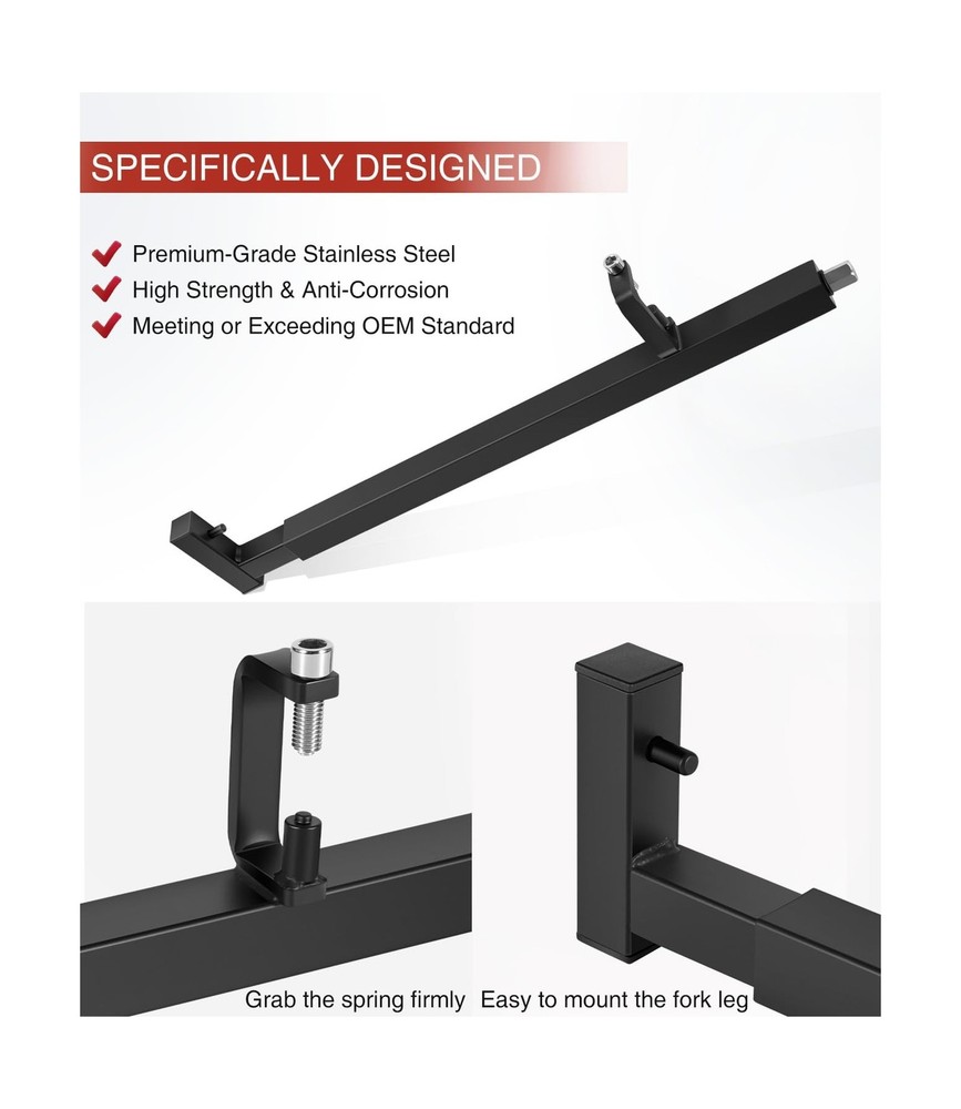 TFSC 01 Fork Spring Compressor Tool for Most Current Sport Bikes and Road Rac...