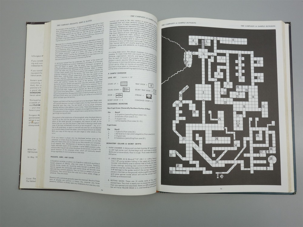 Advanced Dungeons & Dragons: Dungeon Master's Guide by Gary Gygax (TSR 2011)