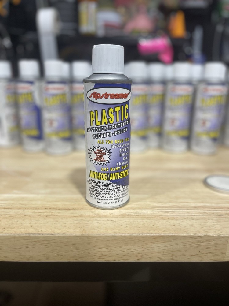 Slipstreamer Motorcycle Windscreen Windshield Cleaner & Polish Aerosol Spray