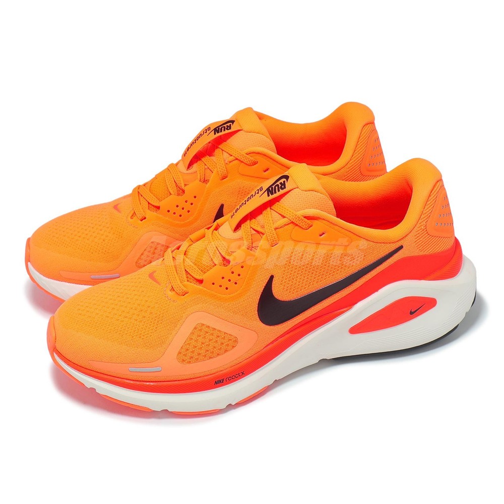 Nike Structure 26 Total Orange Men Road Running Jogging Shoes HJ1102-800