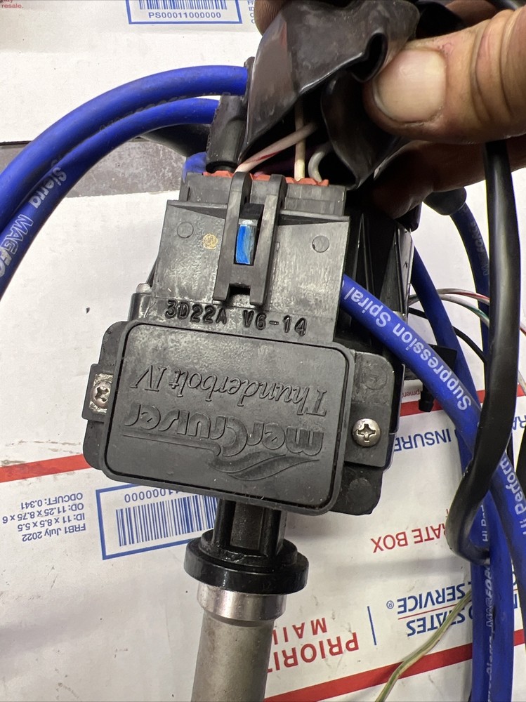 Mercruiser thunderbolt IV distributor with ignition module v6-14