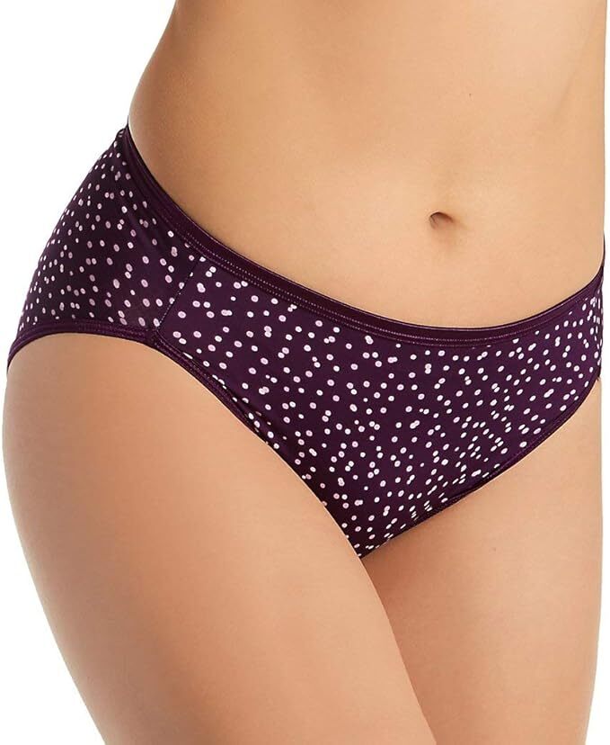 4 Pairs Vanity Fair Illumination Briefs HI-CUT Mixed PRINTS 13108 6 7 8 9 10