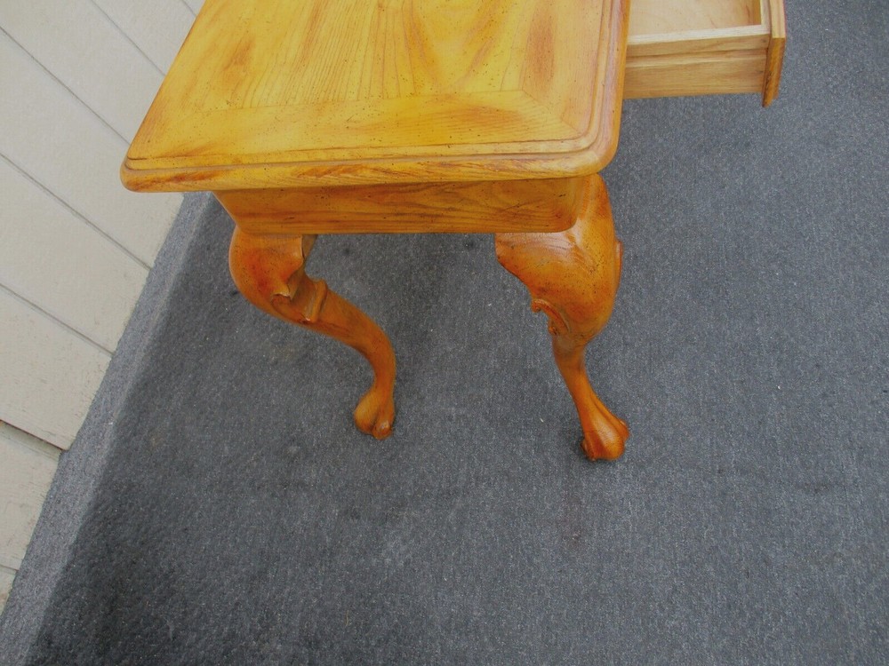63695 Oak Console Table Server Sideboard