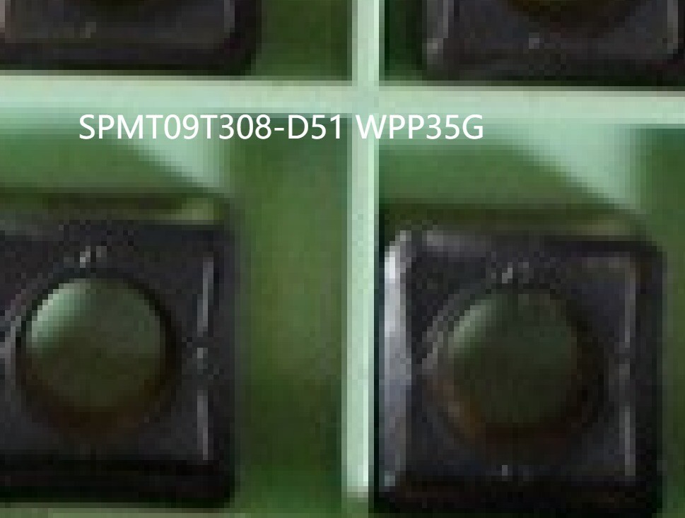 10PCS  ORIGINAL  INSERTS       SPMT09T308-D51 WPP35G