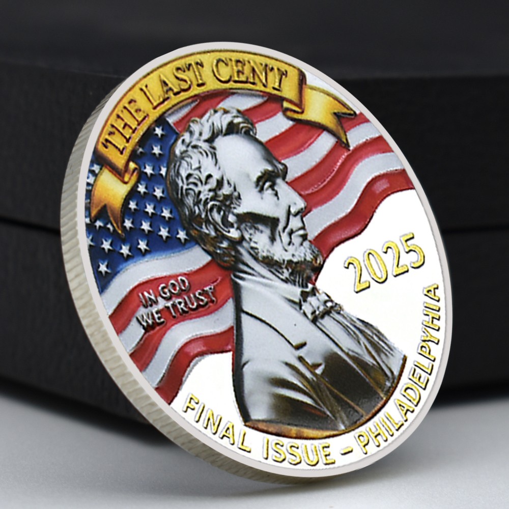 The Last Cent 2025 Final Issue Philadelphia R.I.P. Penny Commemorative Coin