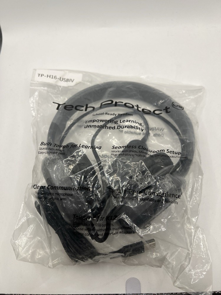 Tech Protect Headset TP-H16-USBIV