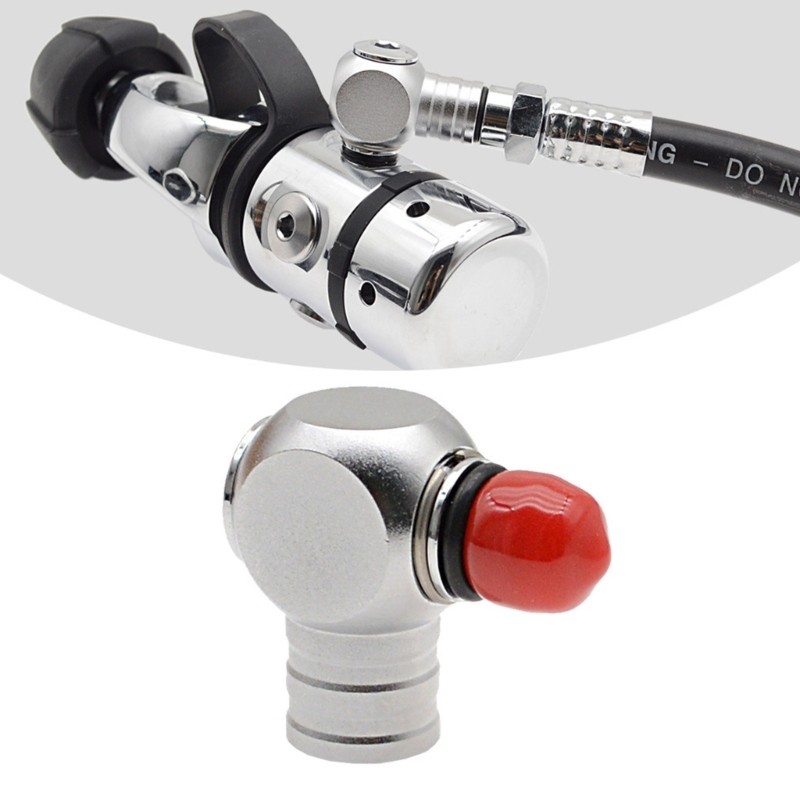 Durability Scubas Adapter 360 Swivels Function Seawater Resistant Diving