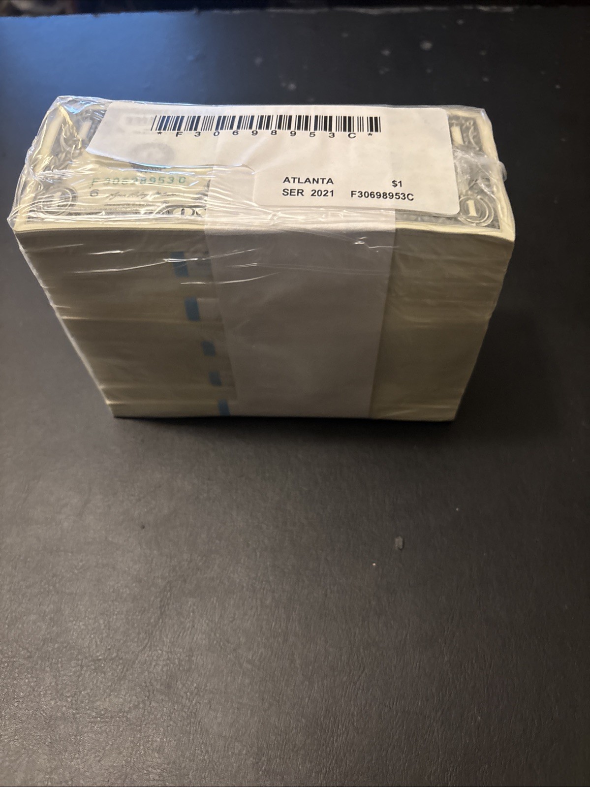 100 Uncirculated $1 Bills – 2021 Atlanta Series – US Paper Money