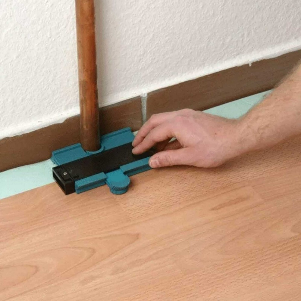 Contour 5" Gauge Profile Tool With Bubble Level- Locking Super Duplicator Tool