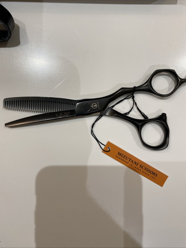 MIZUTANI SCHOREM MASTER Blending TH 33 Black Scissors