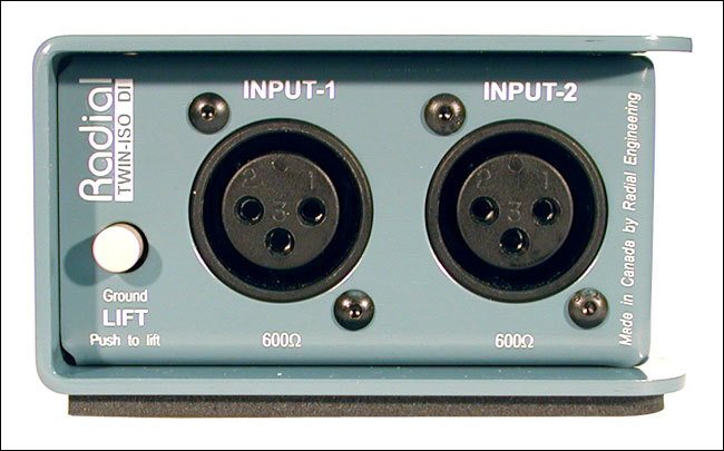 Radial Engineering Twin-Iso Two Channel Line Level Isolator Transformer