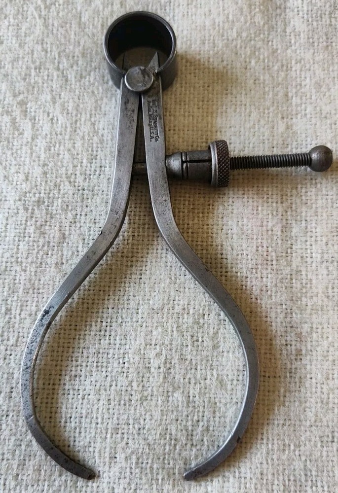 STARRETT 4-1/2" O.D. CALIPER WITH QUICK NUT