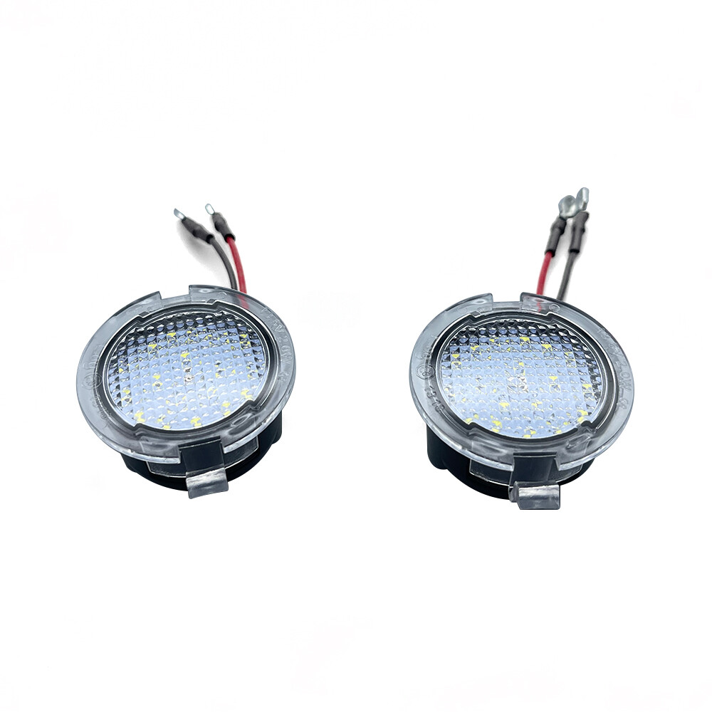 LED Side Mirror Puddle Light Kit For Ford F-150 Explorer Expedition Edge Taurus