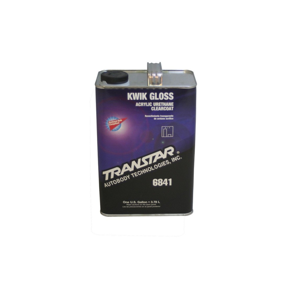 Transtar 6841 Kwik Gloss Clearcoat, 1-Gallon 4.2,