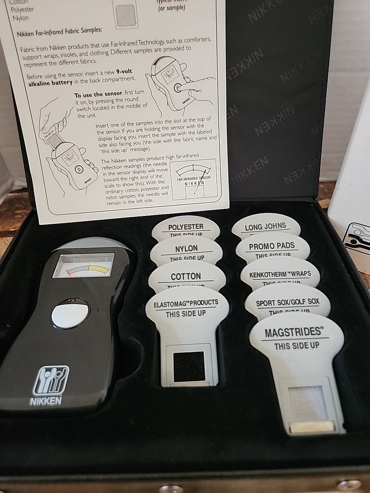 NIKKEN FAR-INFRARED SENSOR IN STORAGE BOX Never Used