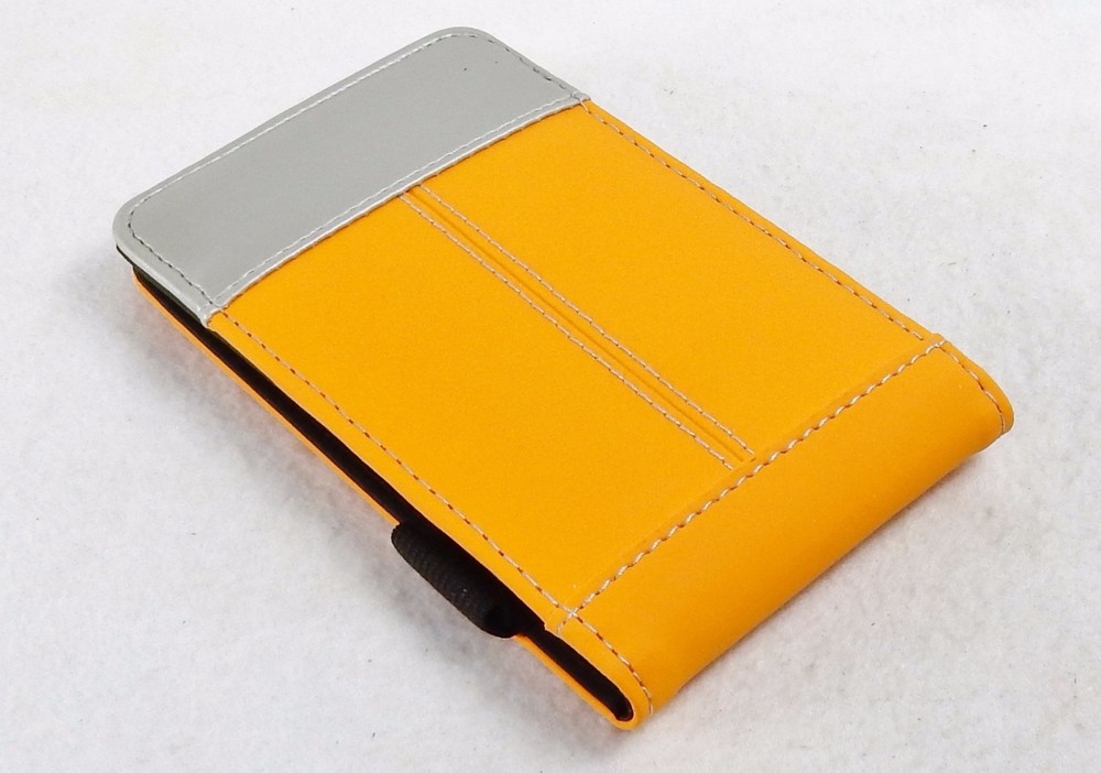 Jotter Note Pad w/Dual-Power Multi-Function Calculator ~ PO538, Orange & Silver