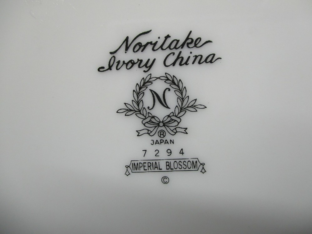NORITAKE IMPERIAL BLOSSOM DINNER PLATE - 10 1/2" - 0301E