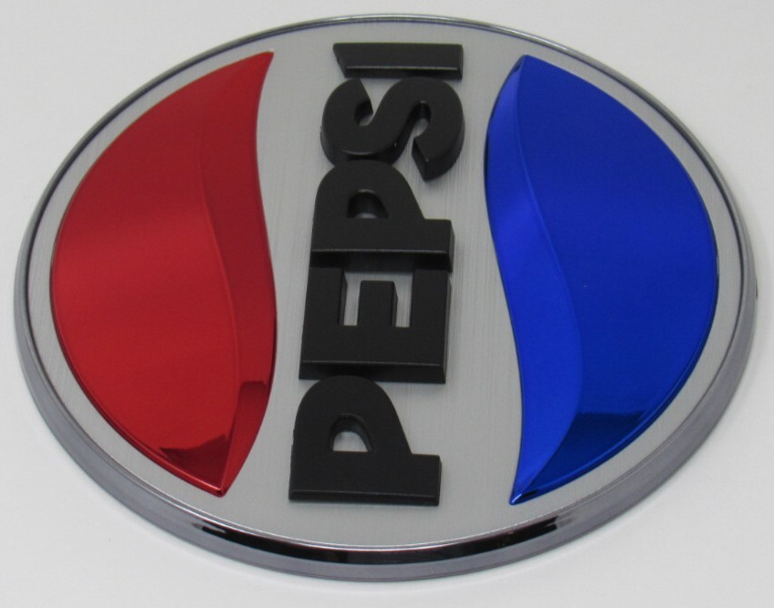 BRAND NEW LOGO Pepsi Titan 6-inch Badge Emblem Sign Medallion Plaque PepsiCo