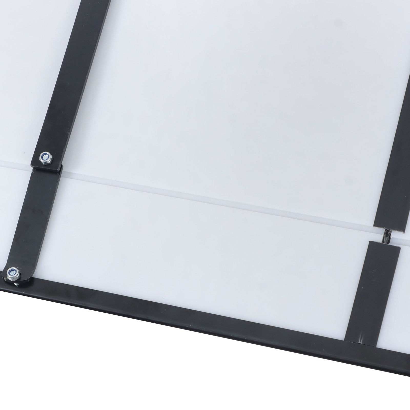 52" X 52" Tuff Top Tractor & Mower Canopy For ROPS 2" x 2" or 2" x 3" White