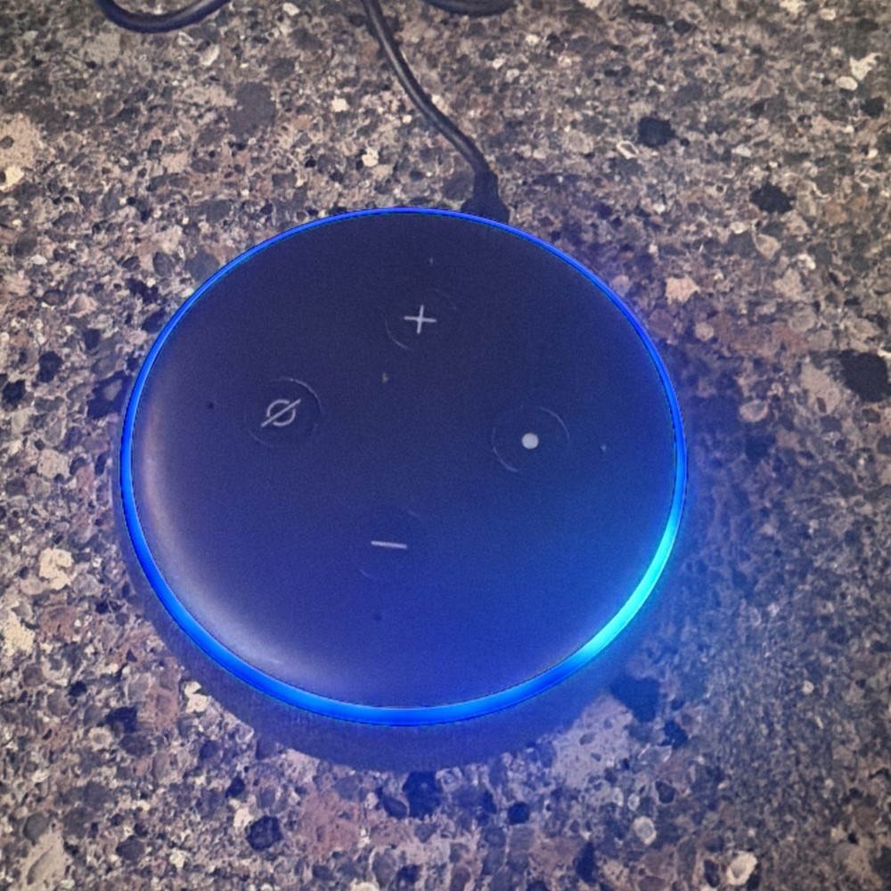 Amazon Echo Dot (3rd Generation) Smart Speaker with Alexa - Charcoal