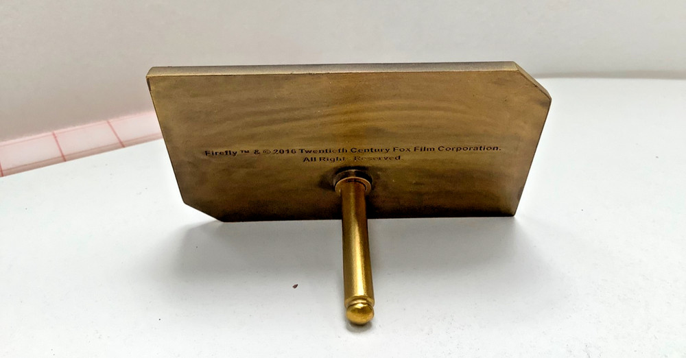 FIREFLY Loot Crate DEDICATION PLAQUE QM MINI MASTERS NIB MINT!