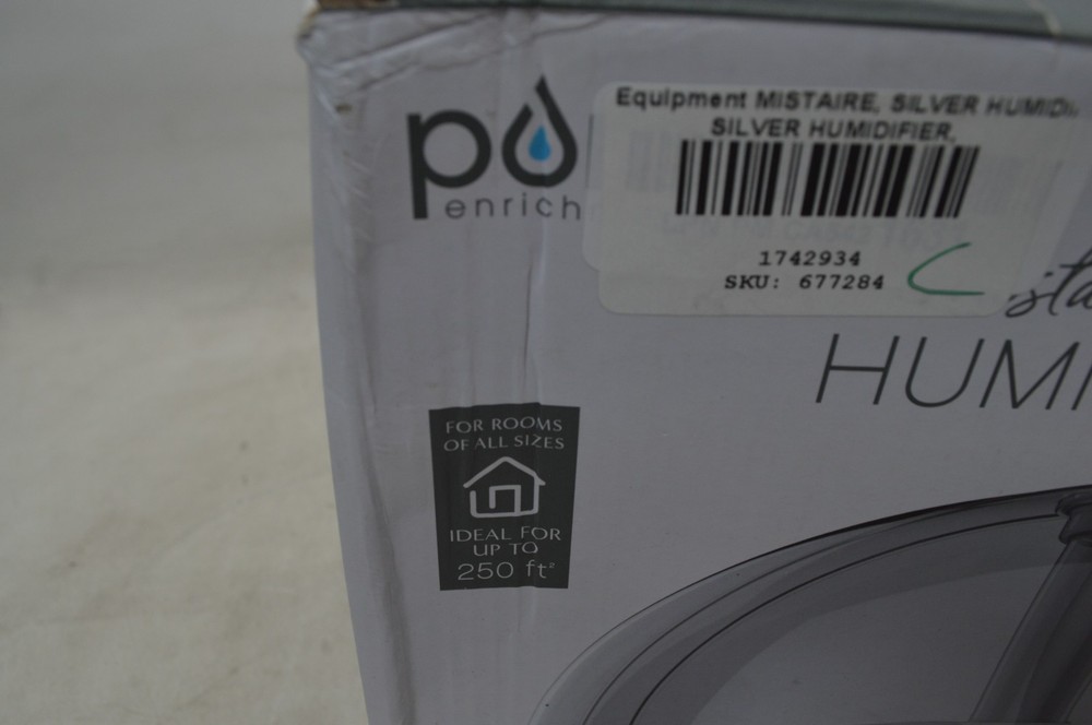 MISTAIRE SILVER HUMIDIFIER