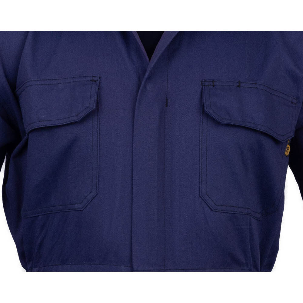 Flame Resistant FR Coverall - 88% C / 12% Nylon - 7oz