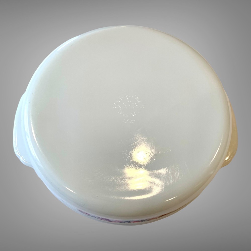 Vintage Fire King Primrose Round Cake Pan #450