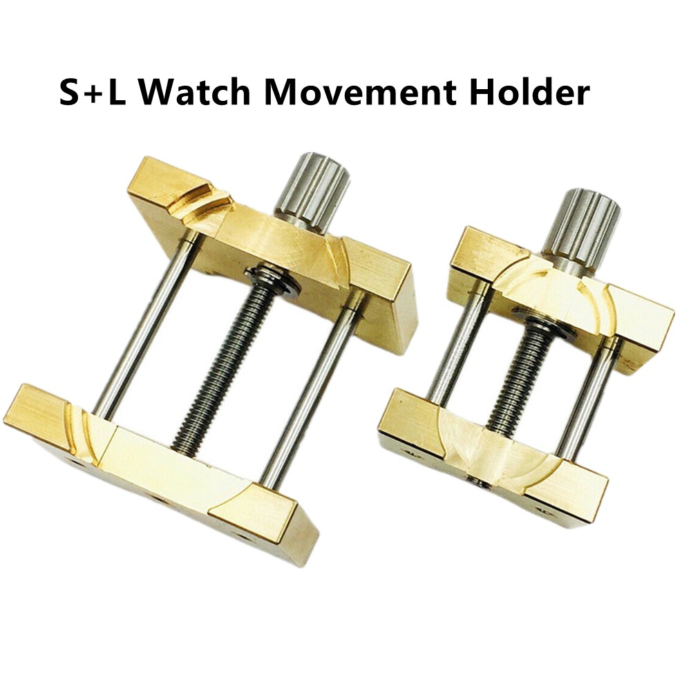 Adjustable Dual Side Watch Movement Holder Repair Remove Disassemble Adjust Tool
