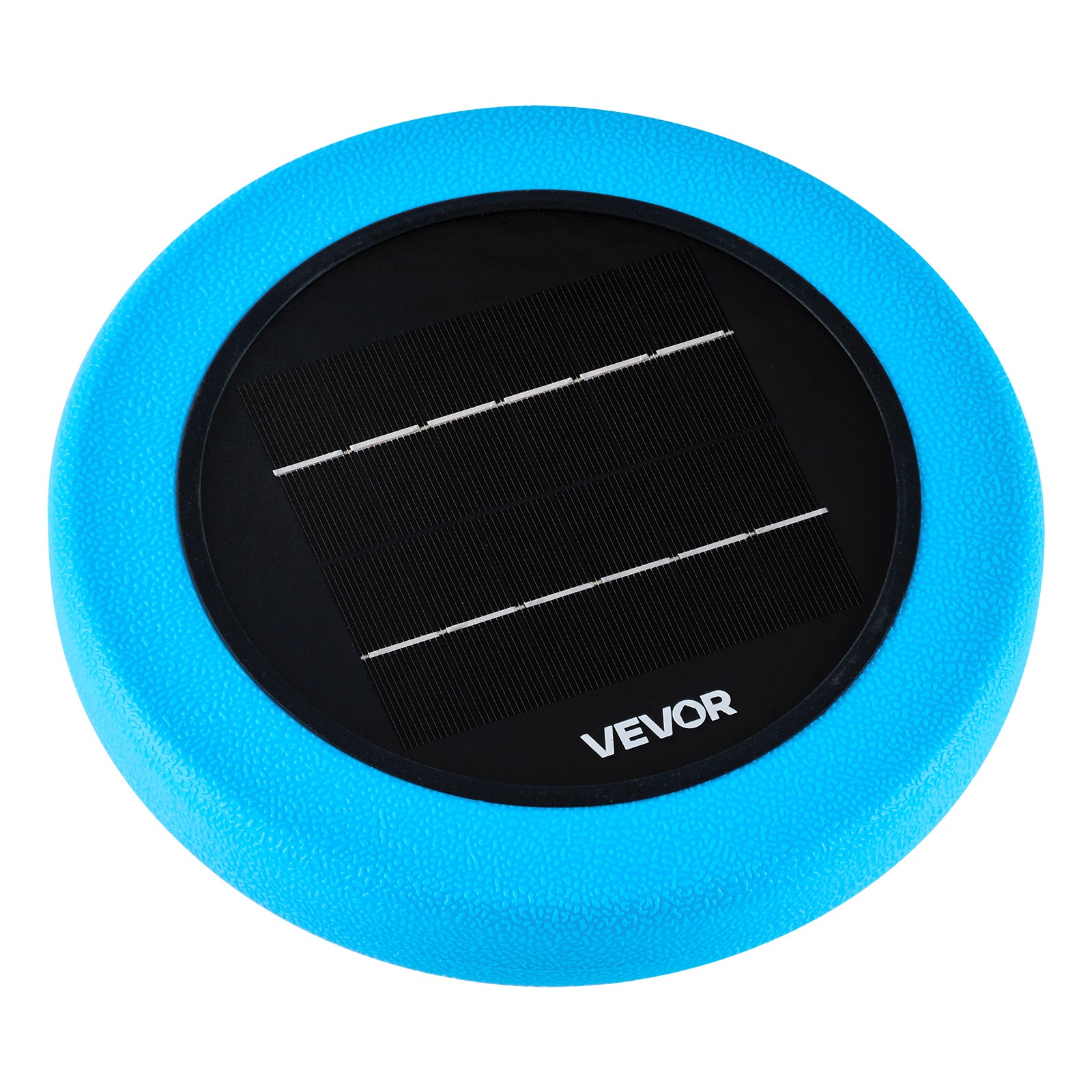 VEVOR Solar Pool Ionizer Round Copper Pool Ionizer Up to 45000 Gal for Pool Blue