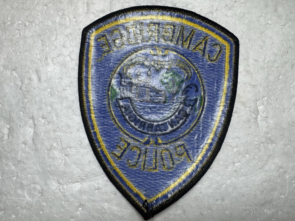 Cambridge Massachusetts Police Patch
