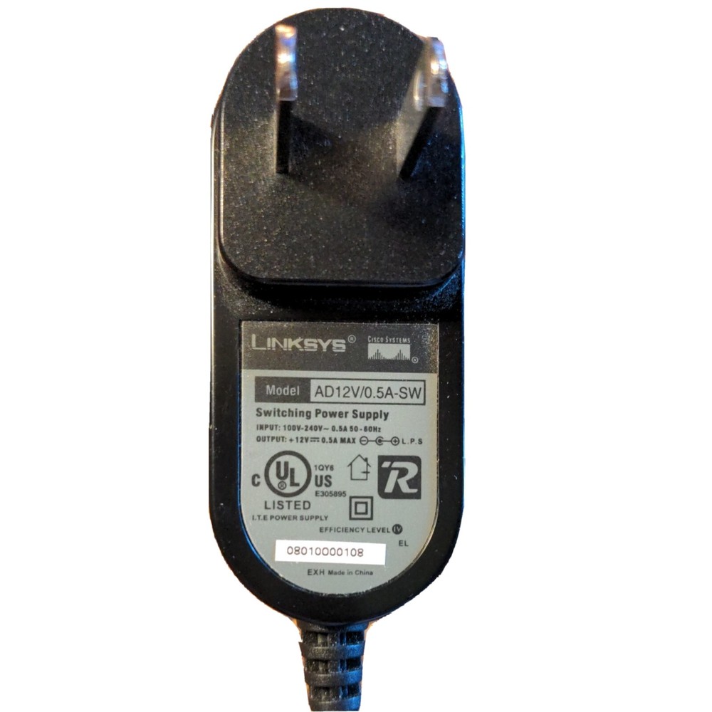 Linksys Adaptor Model AD12V/O5A-SW
