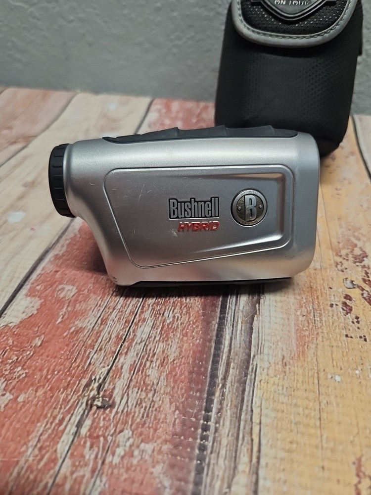 Bushnell Hybrid Laser GPS Golf Rangefinder with Case