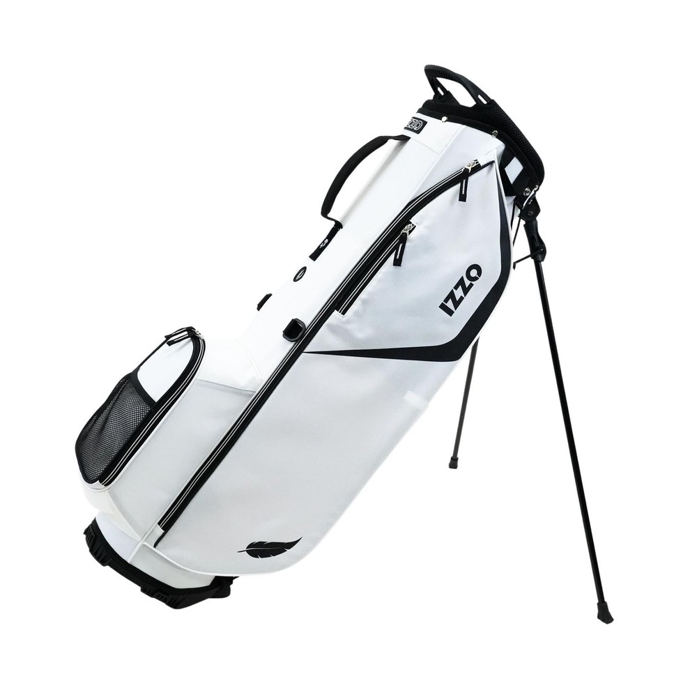 IZZO Ultra Lite Golf Stand Bag White