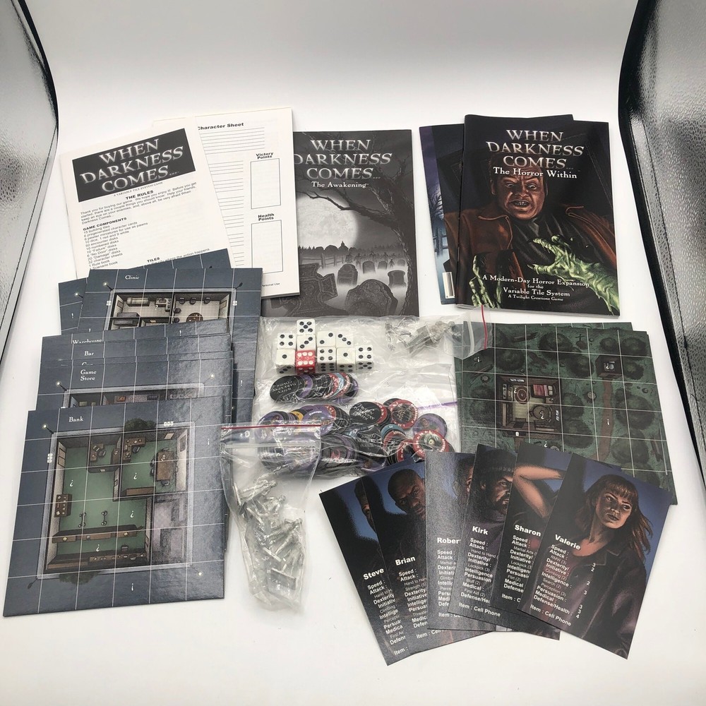 When Darkness Comes Awakening & Horror Within Expansion Variable Tile Tabletop