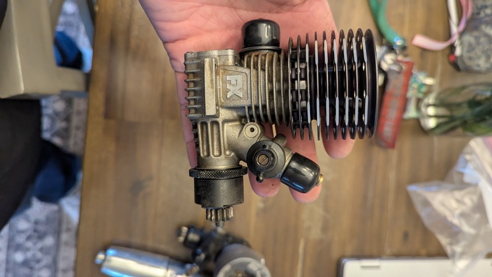 Fx K301 From Hudy RC .21 Nitro Engine 1/8 Nitro