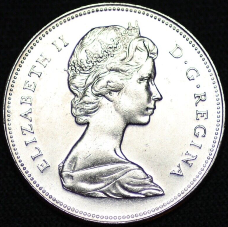 CANADA ~ 1973 ~ 50 Cents ~ AU++ ~ Circulation Strike ~ Foreign ☘️ BLUE - #46 ☘️