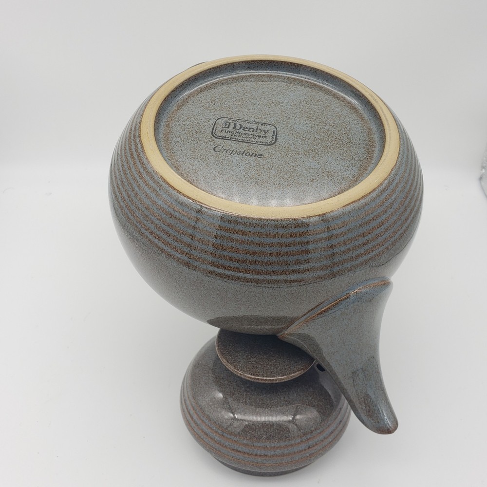 Denby Greystone Pottery Tea Pot 4c England
