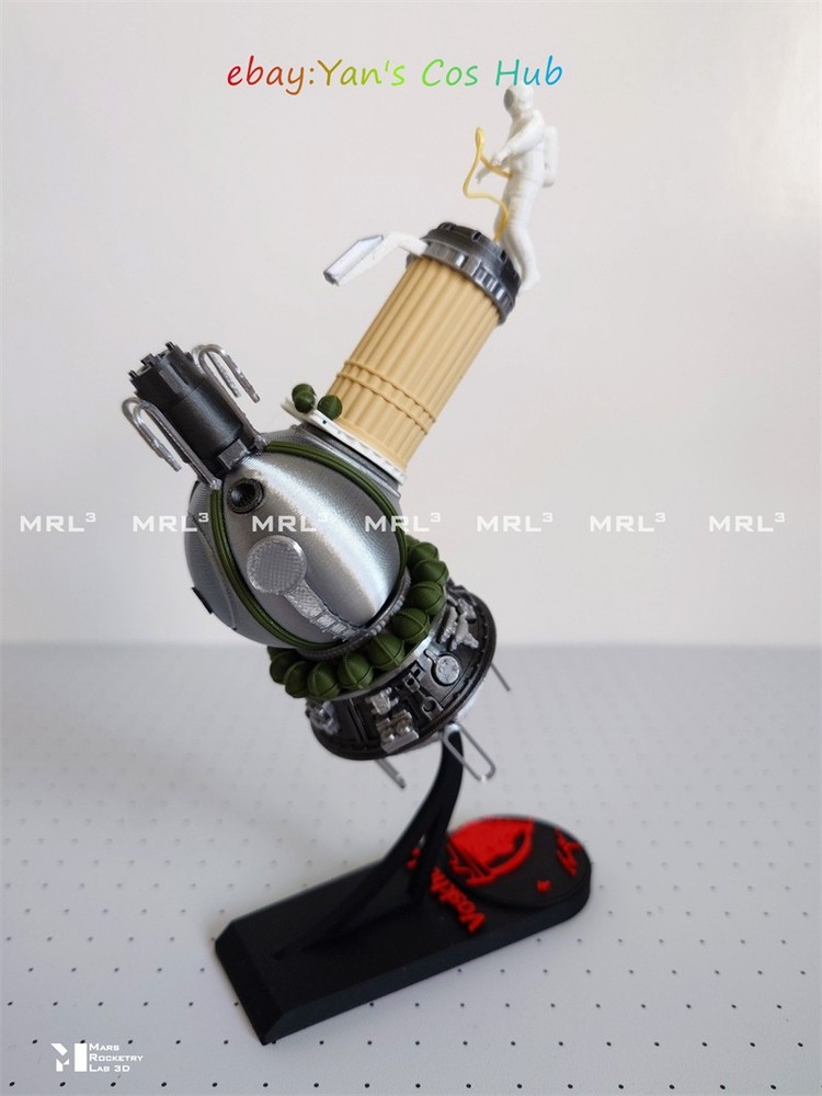 1:48 Scale Voskhod 2 Manned Spacecraft CCCP 3D Printed Model