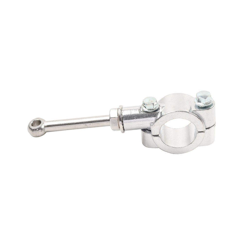 20-23mm Side Stand Foot Pedal Support Tool Kickstand Extension Kit Silver Left