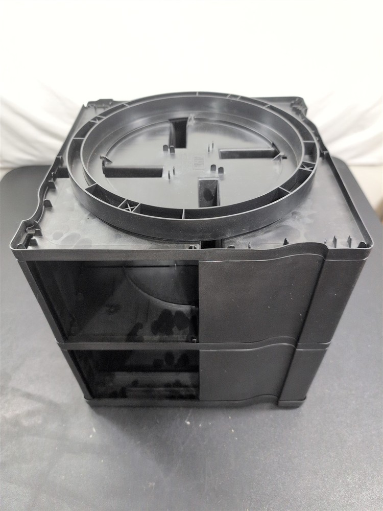 ALPHA CD storage holder case rack tower rotating carousel spinner HOLDS 96 CDs
